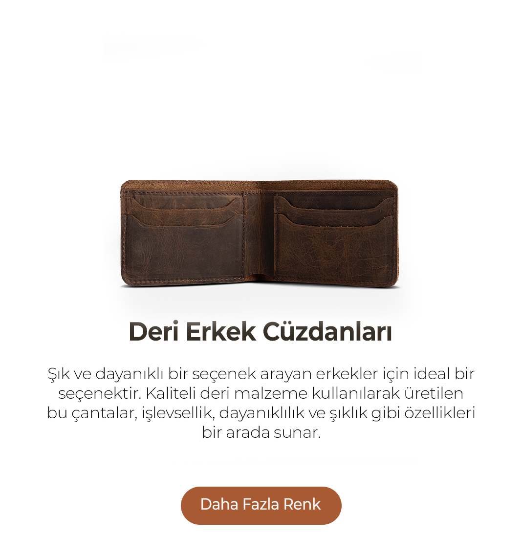 deri erkek cüzdan