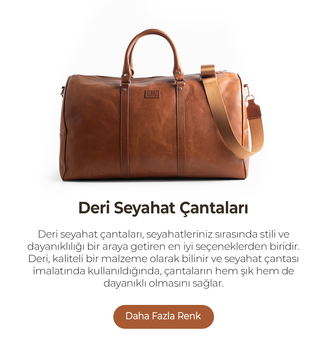 deri seyahat çantası